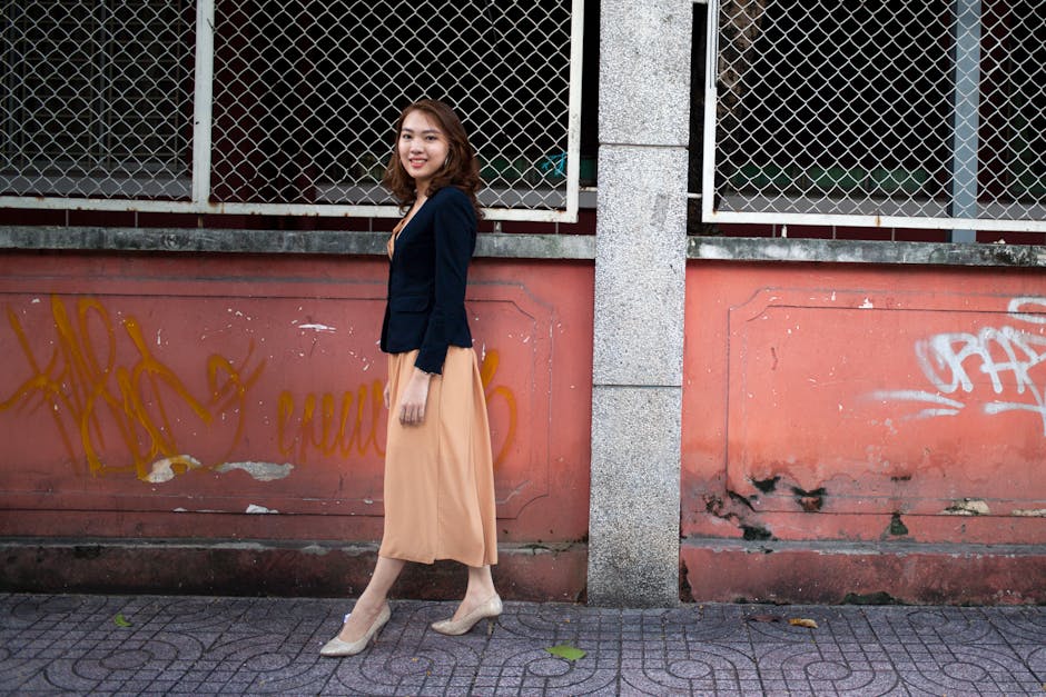 連身長裙：如何選擇與搭配打造優雅造型